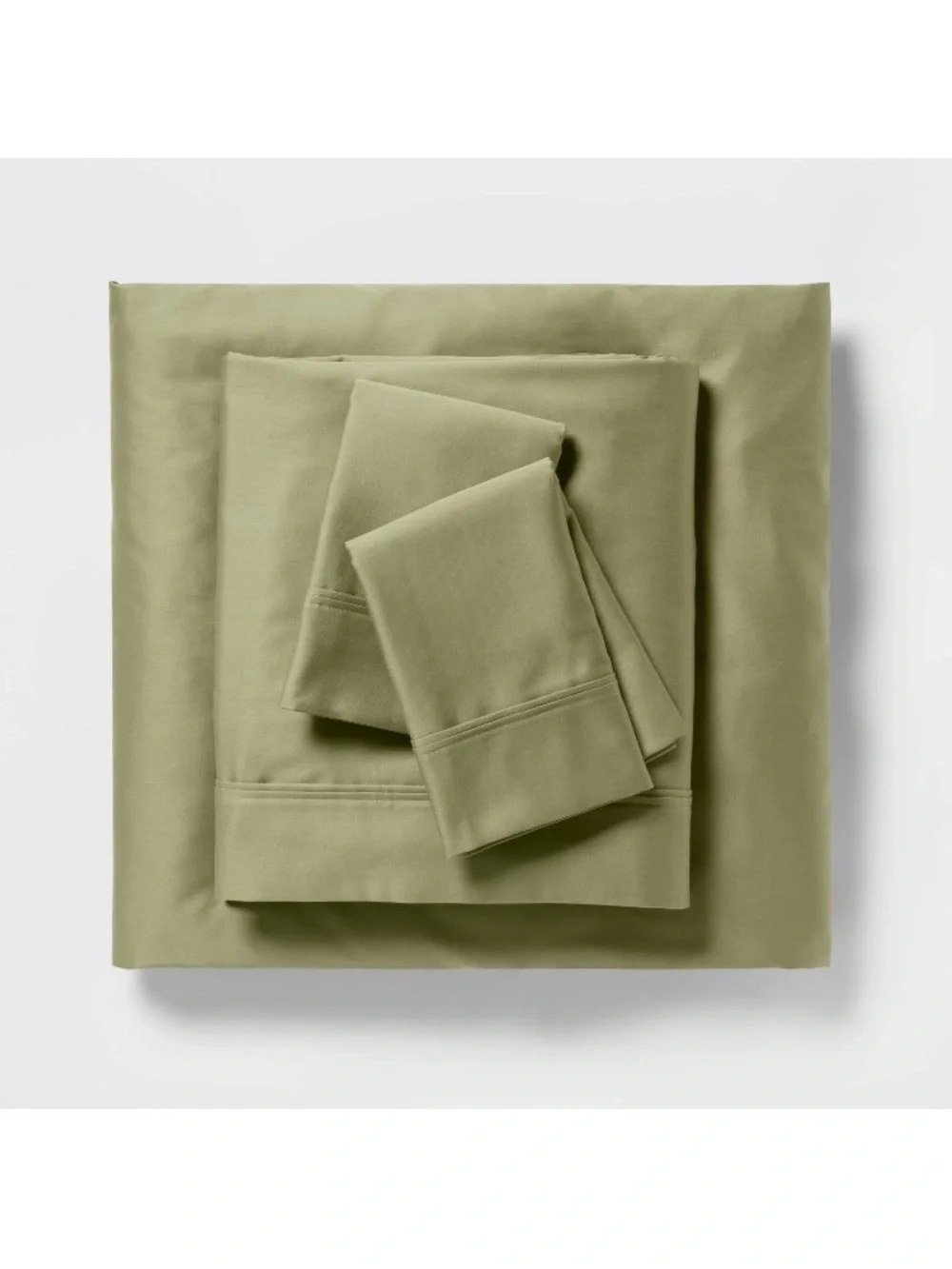 Threshold Performance 400 Thread Count Sheet Set Green •Full•